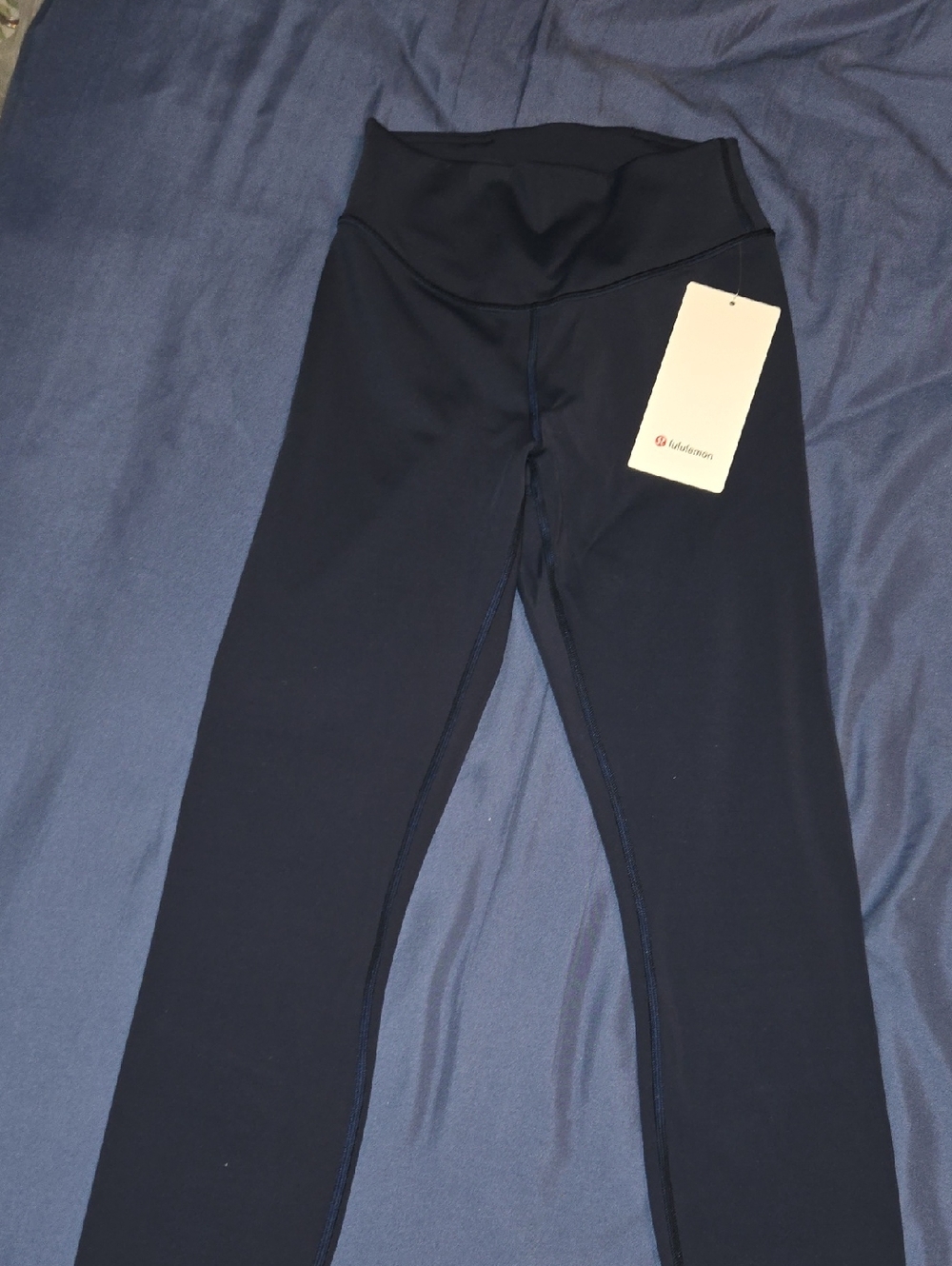 lululemon -Size 4- athletica Navy Legging with NWT